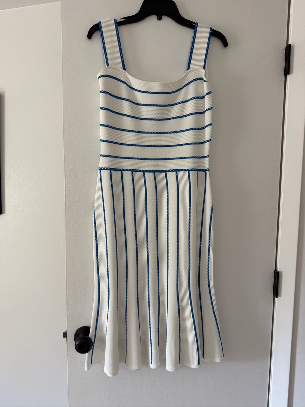 MILLY Striped Knit Sundress